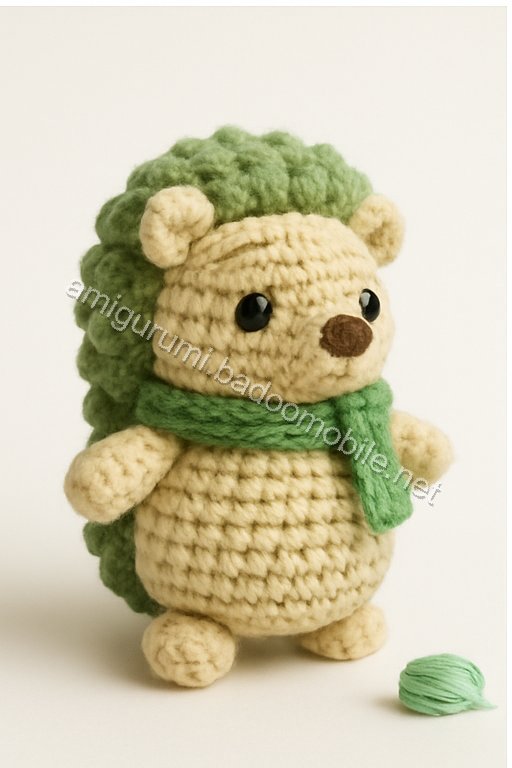 Amigurumi Hedgehog Free Pattern