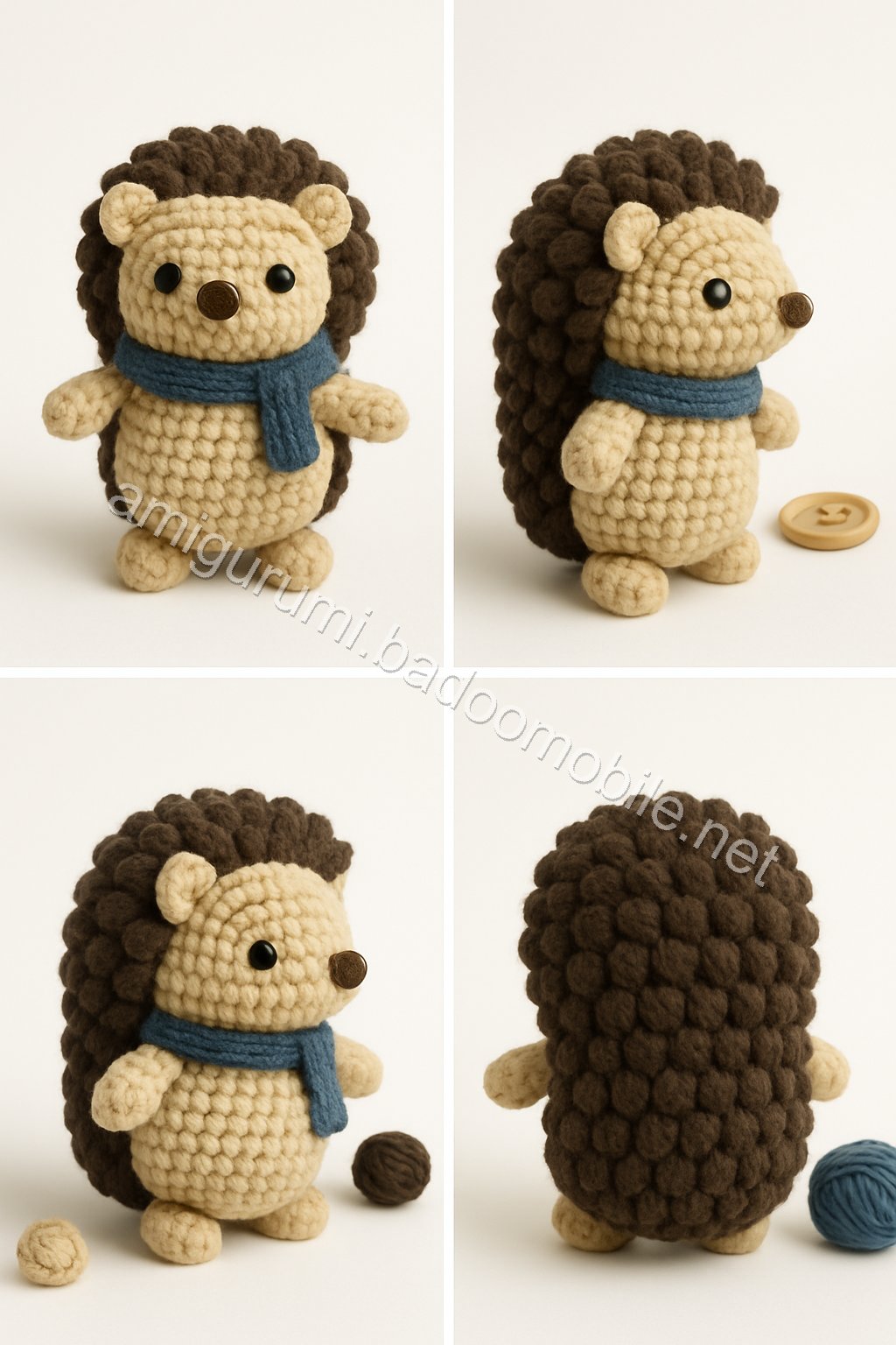 Amigurumi Hedgehog Free Pattern