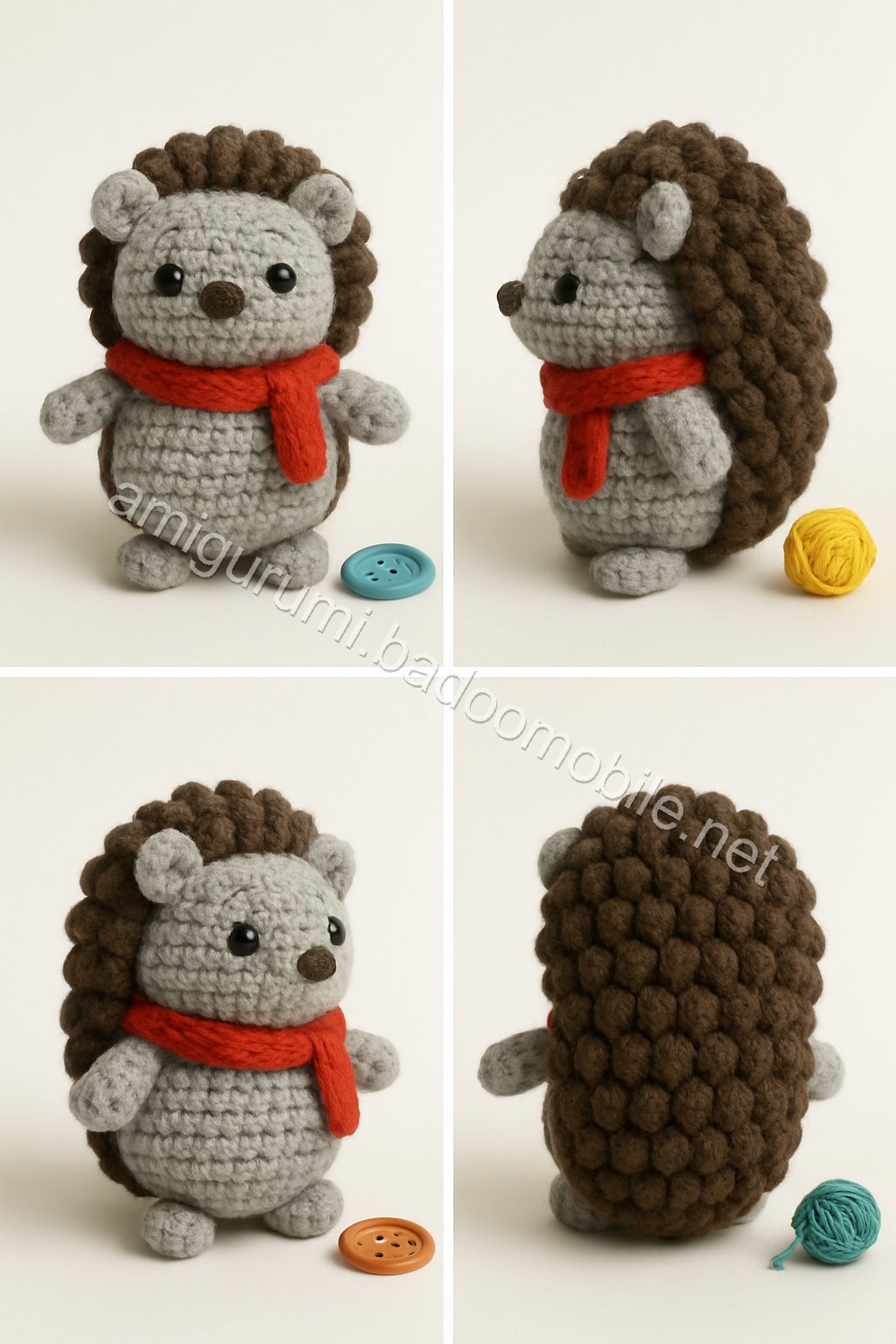 Amigurumi Hedgehog Free Pattern