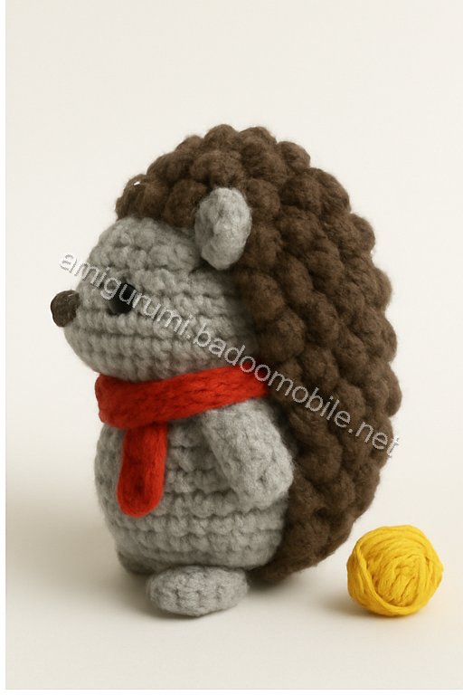 Amigurumi Hedgehog Free Pattern