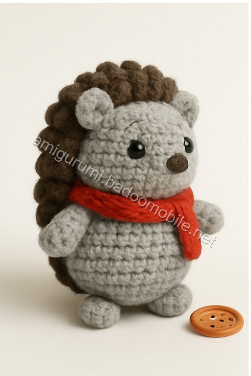 Amigurumi Hedgehog Free Pattern