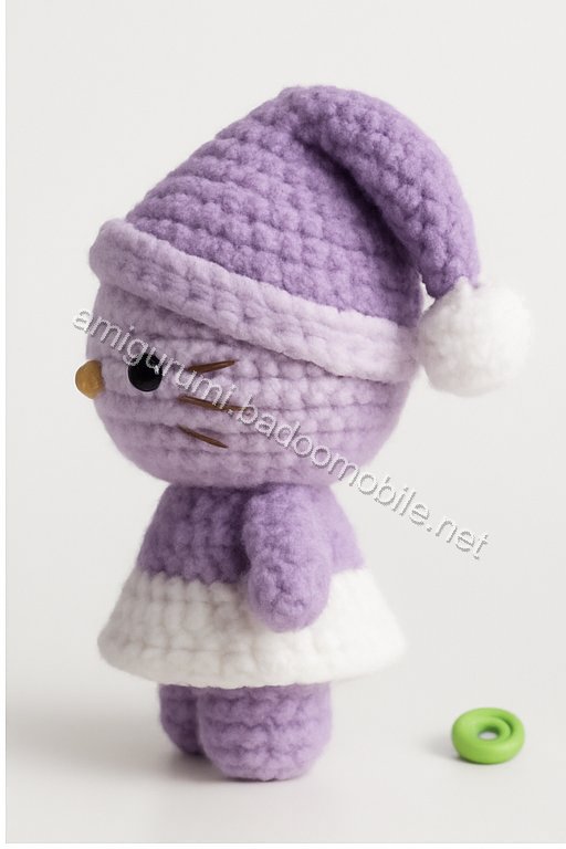 Amigurumi Santa Kitty Free Pattern