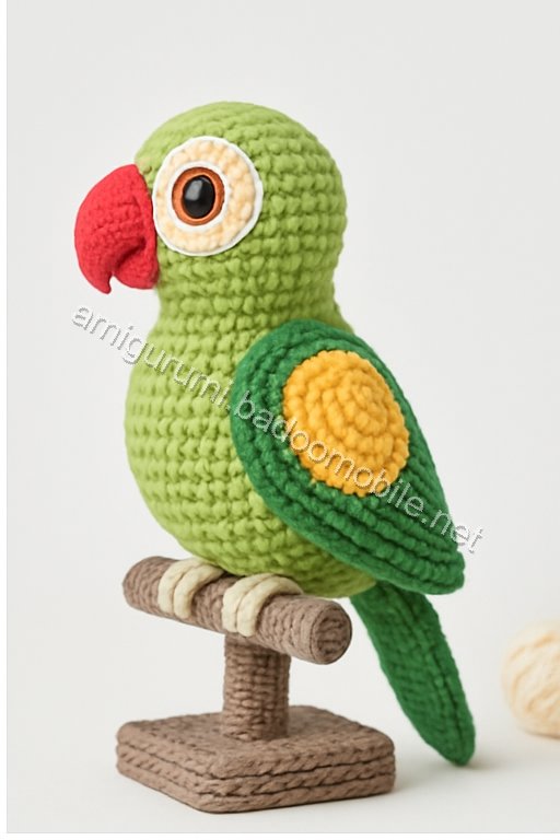 Amigurumi Lovebird Parrots Free Pattern