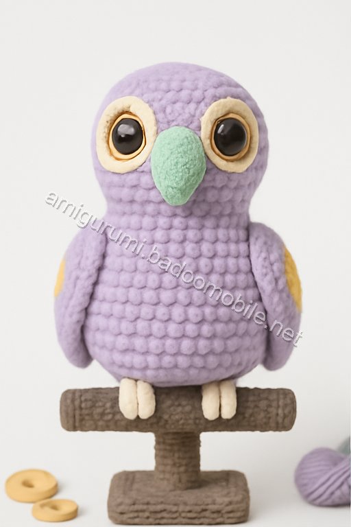 Amigurumi Lovebird Parrots Free Pattern
