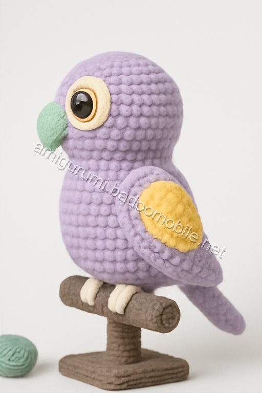 Amigurumi Lovebird Parrots Free Pattern