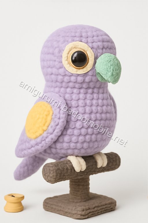 Amigurumi Lovebird Parrots Free Pattern