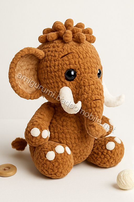 Amigurumi Woolly Mammoth Free Pattern