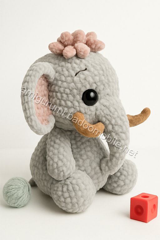Amigurumi Woolly Mammoth Free Pattern