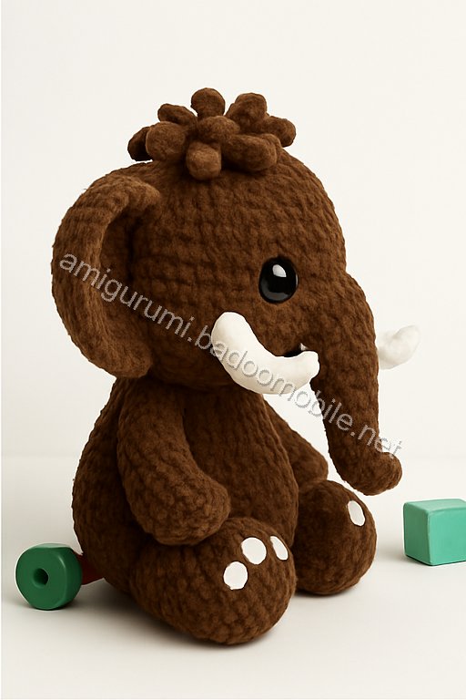 Amigurumi Woolly Mammoth Free Pattern