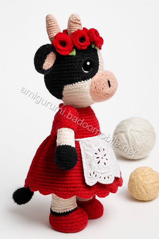 Amigurumi Meadow Cow Free Pattern