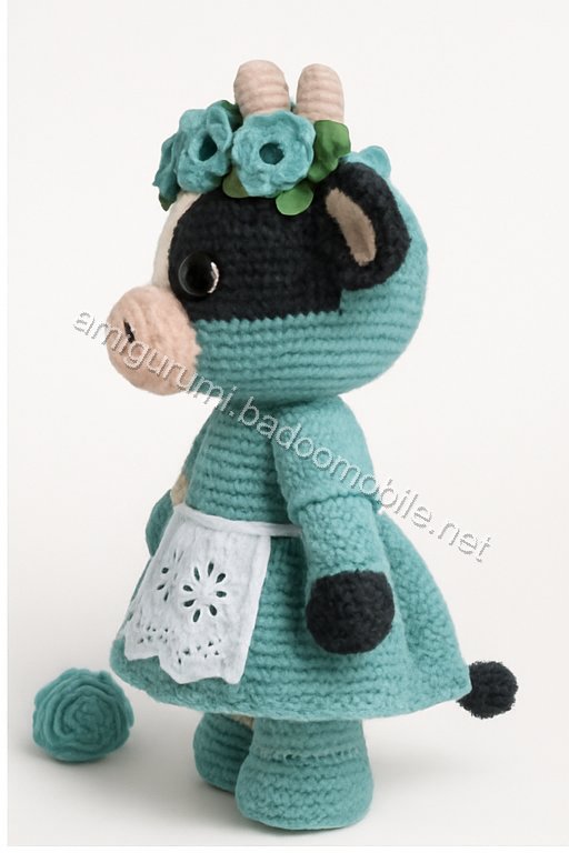 Amigurumi Meadow Cow Free Pattern