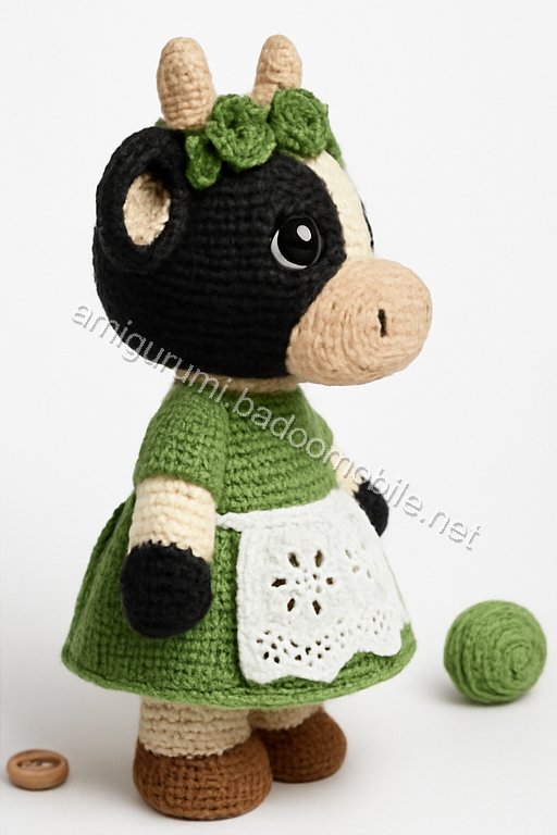 Amigurumi Meadow Cow Free Pattern