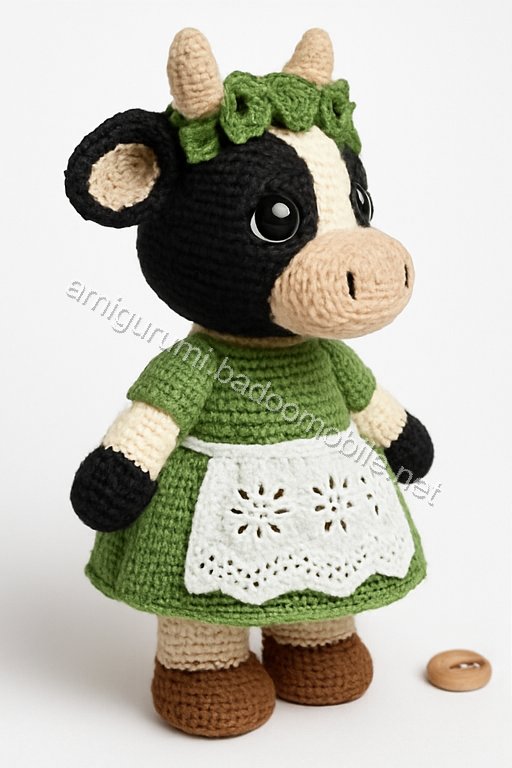 Amigurumi Meadow Cow Free Pattern