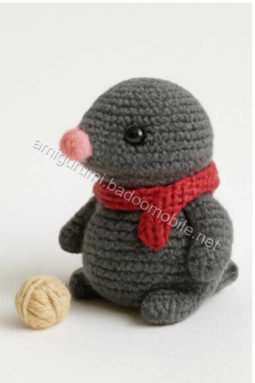 Amigurumi Mole Cottage Free Pattern