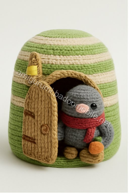 Amigurumi Mole Cottage Free Pattern