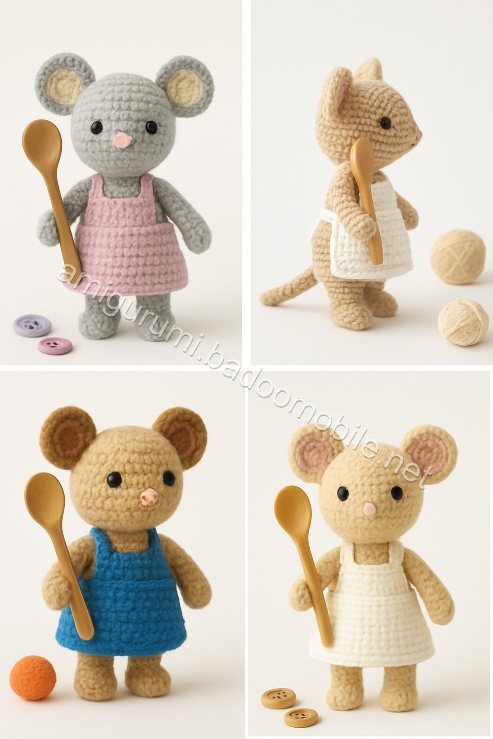 Amigurumi Mouse Free Pattern