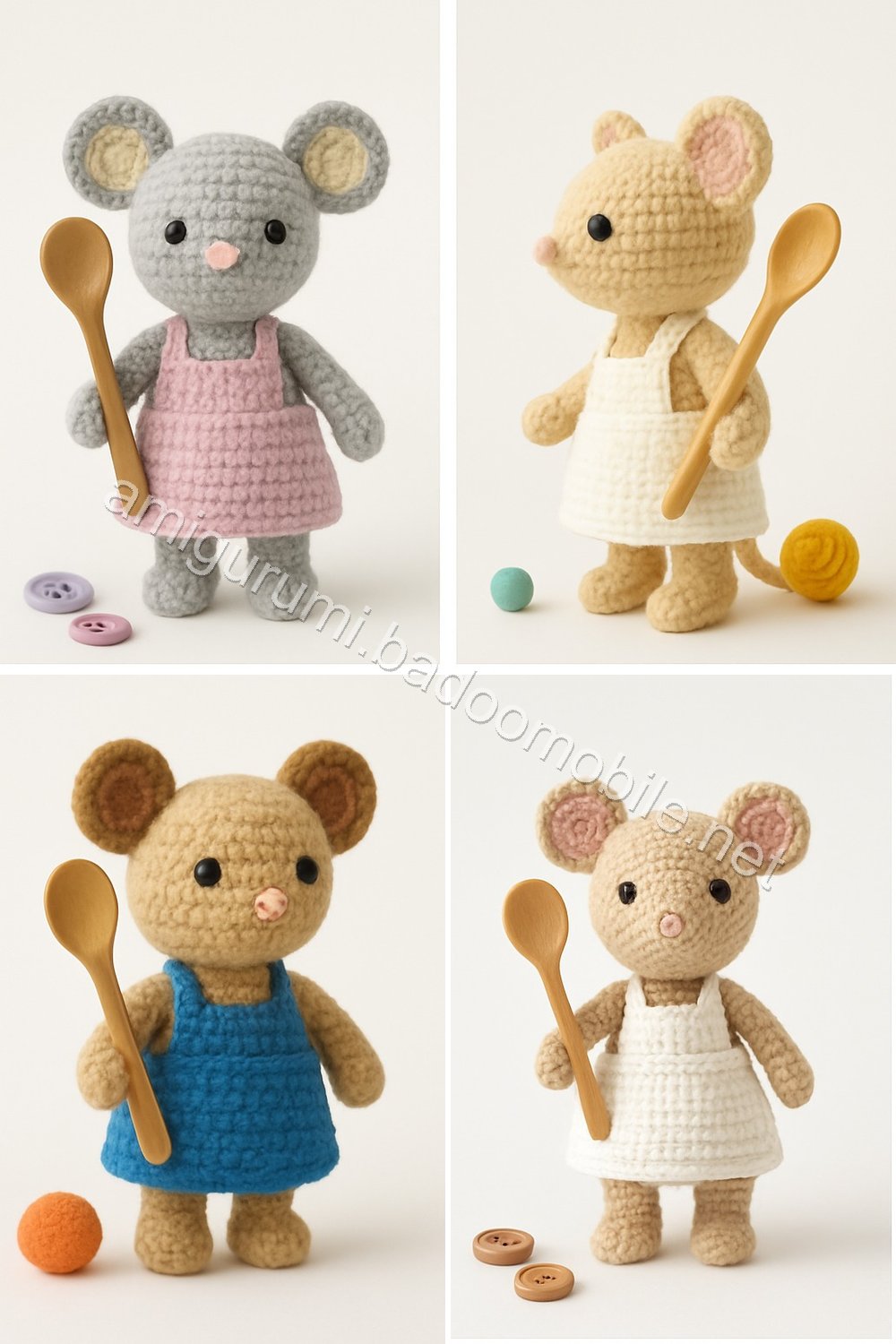 Amigurumi Mouse Free Pattern