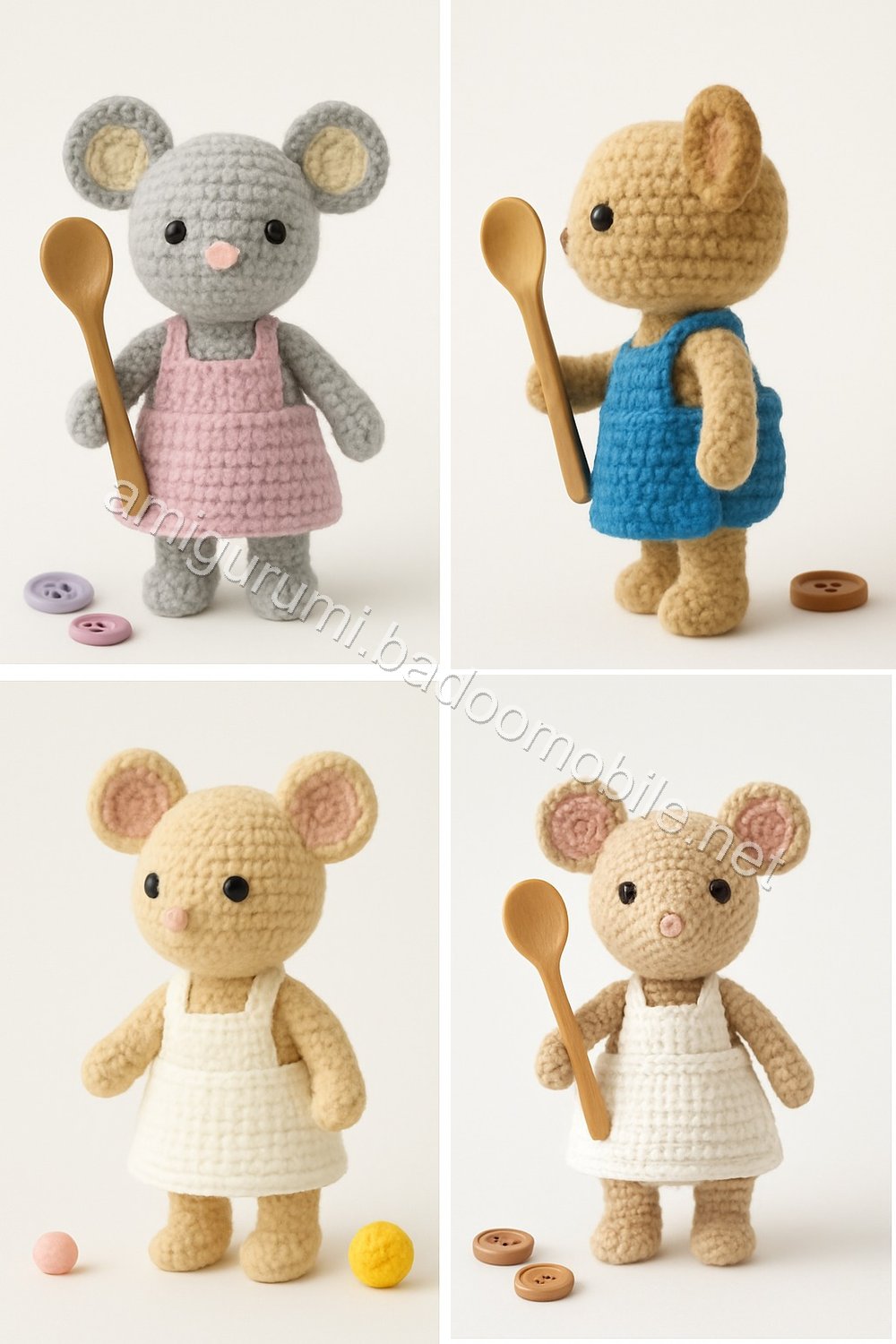 Amigurumi Mouse Free Pattern