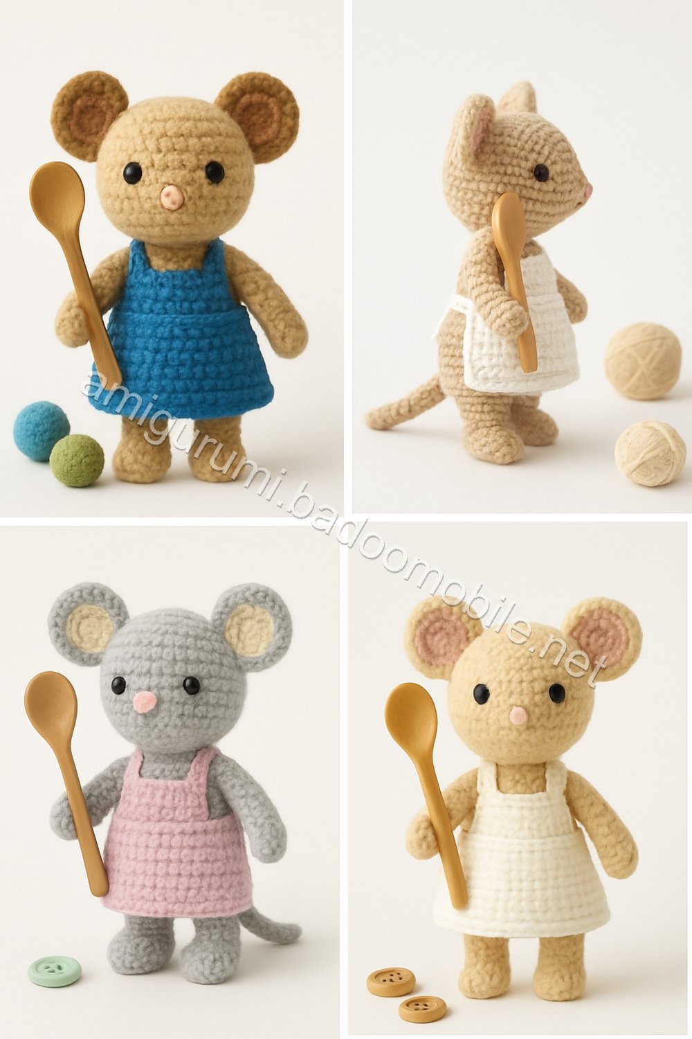 Amigurumi Mouse Free Pattern