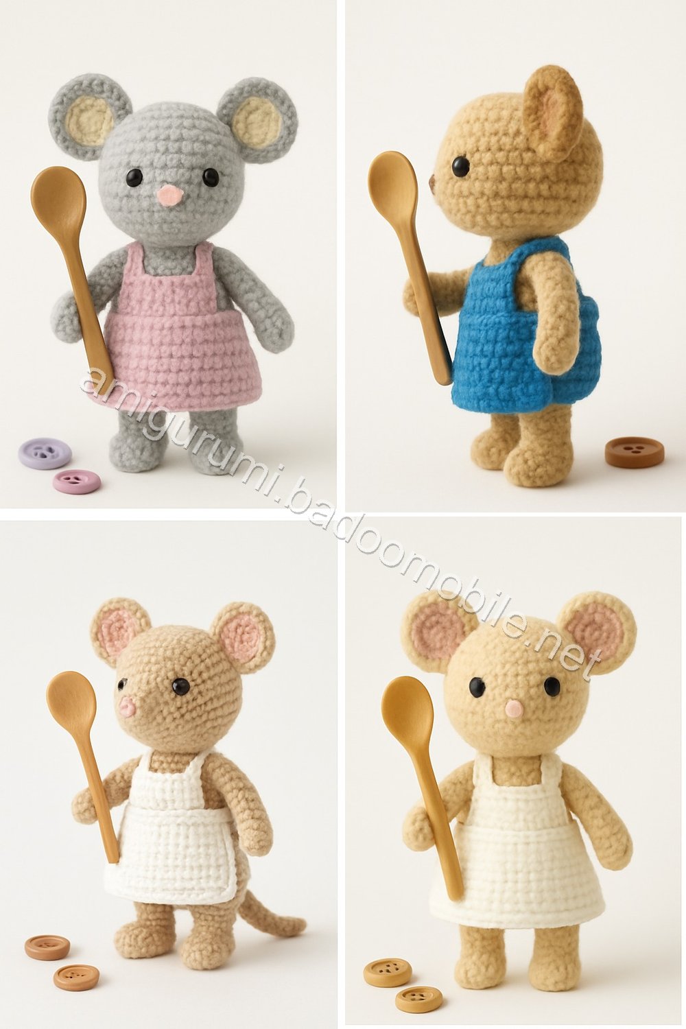 Amigurumi Mouse Free Pattern