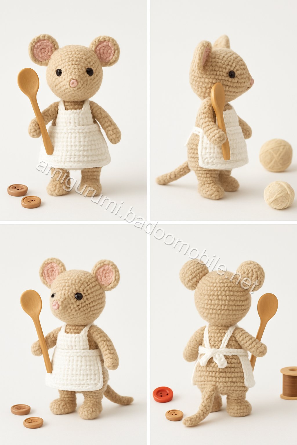 Amigurumi Mouse Free Pattern