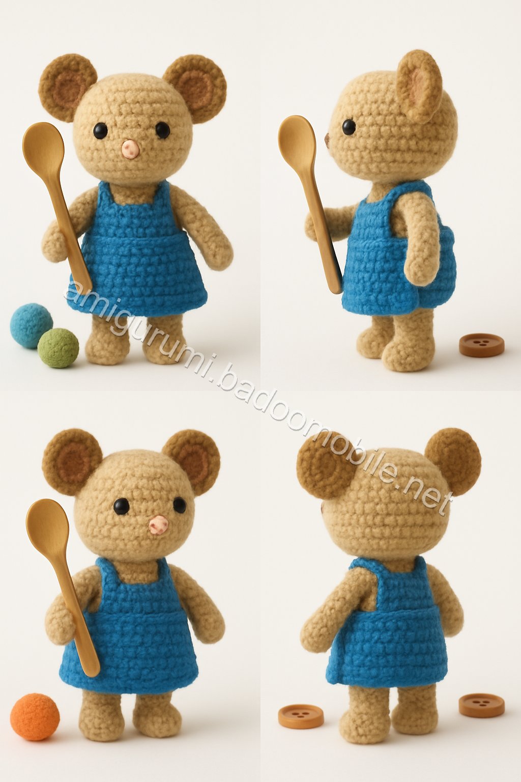 Amigurumi Mouse Free Pattern