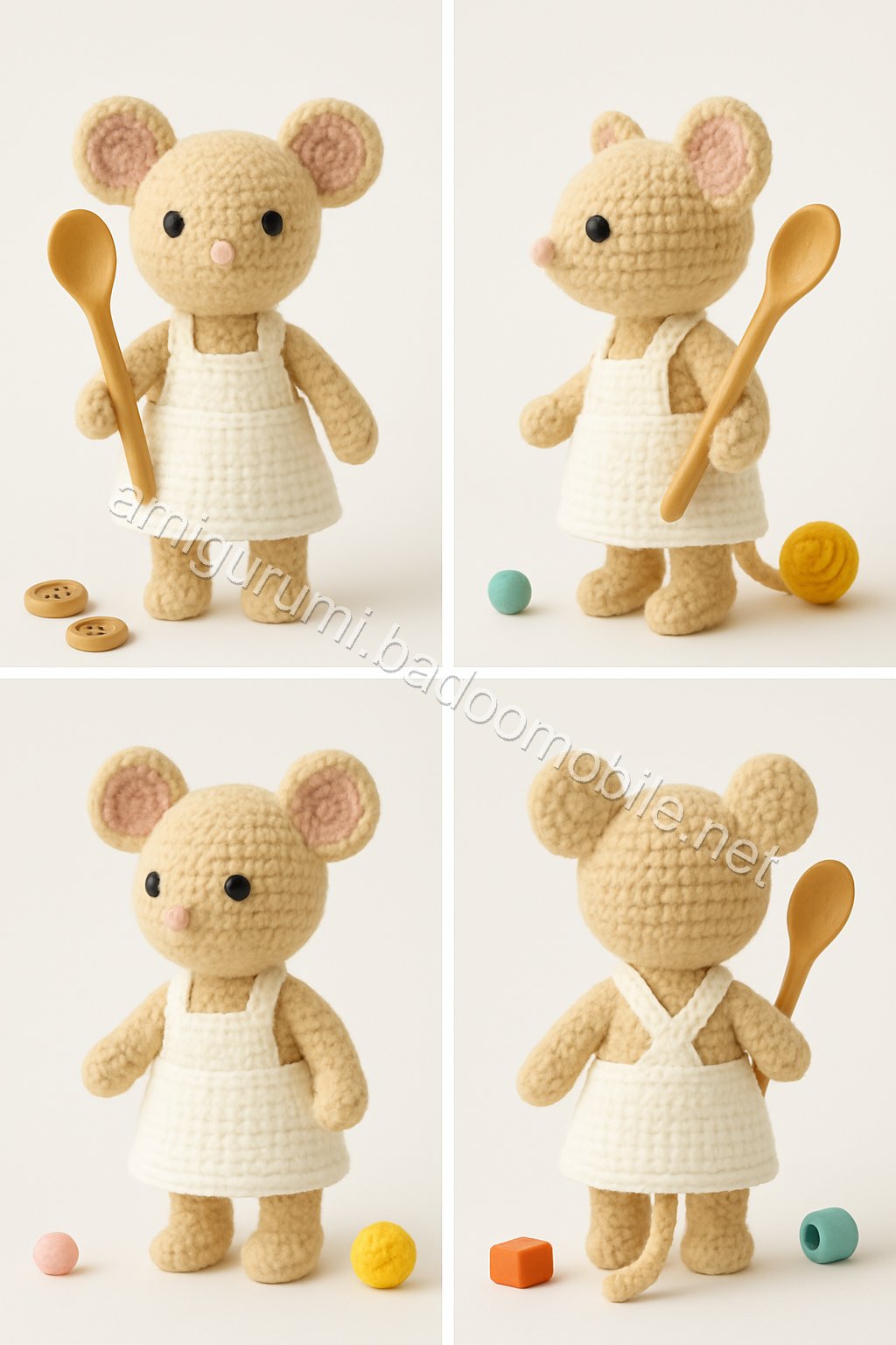 Amigurumi Mouse Free Pattern
