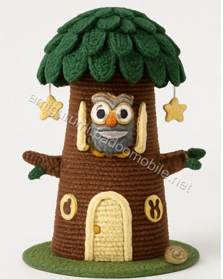 Amigurumi Owl Moon Lantern Treehouse Free Pattern - owl-q1p1.jpg