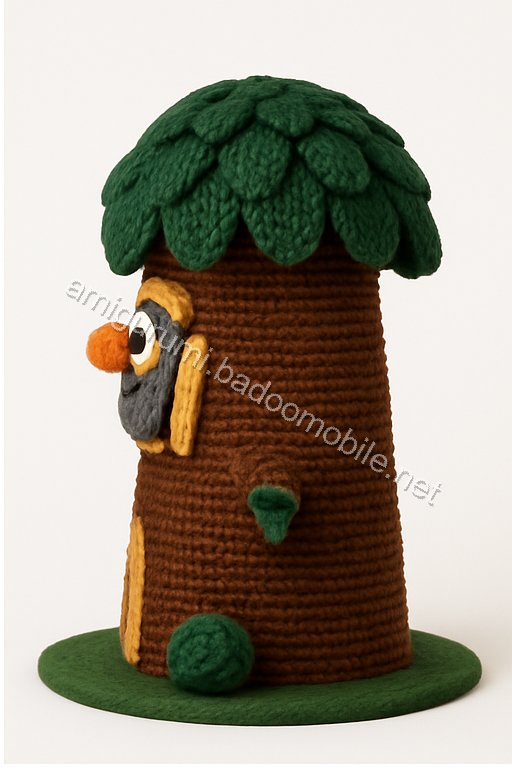 Amigurumi Owl Moon Lantern Treehouse Free Pattern