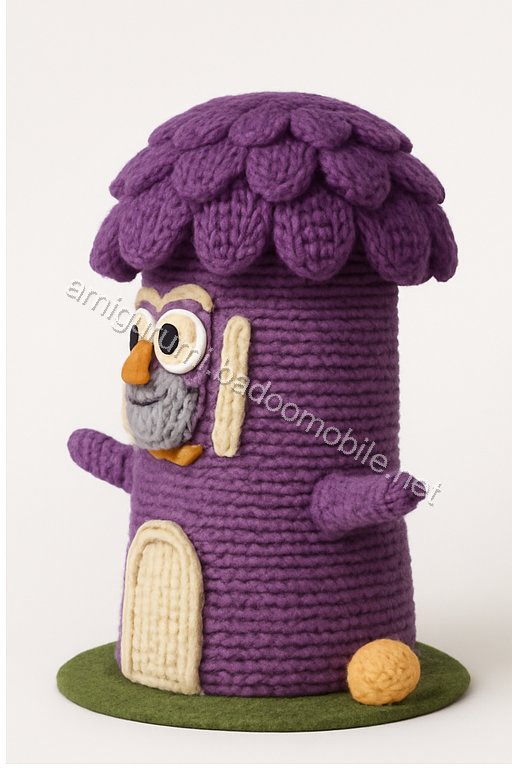 Amigurumi Owl Moon Lantern Treehouse Free Pattern