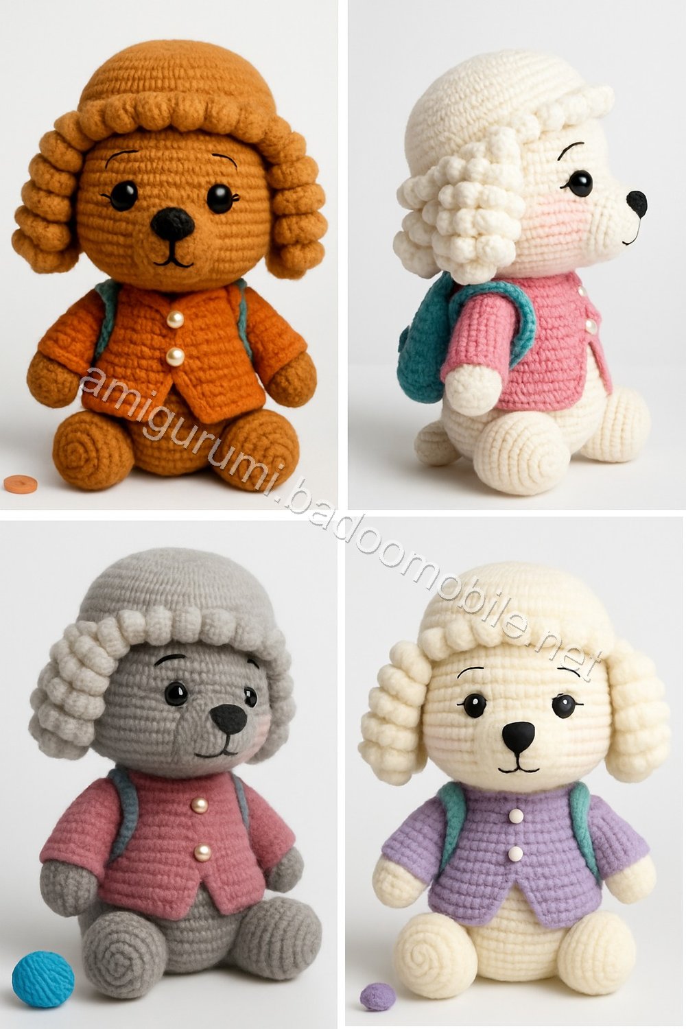 Amigurumi Poodle Free Pattern