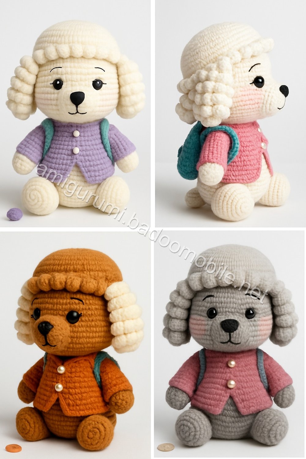 Amigurumi Poodle Free Pattern
