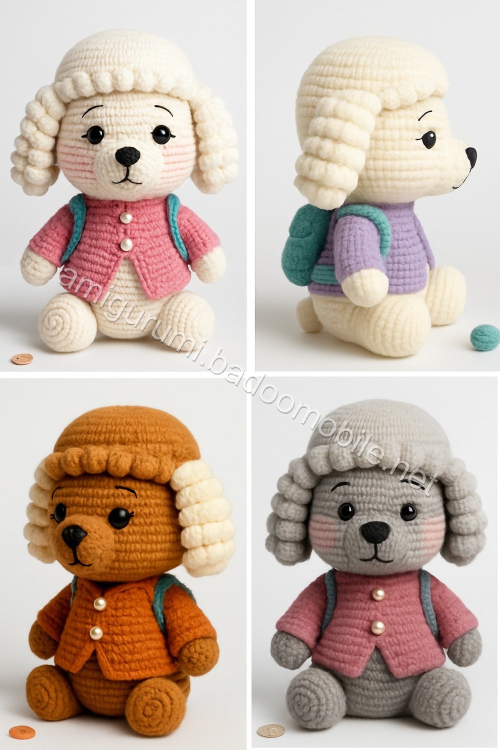 Amigurumi Poodle Free Pattern