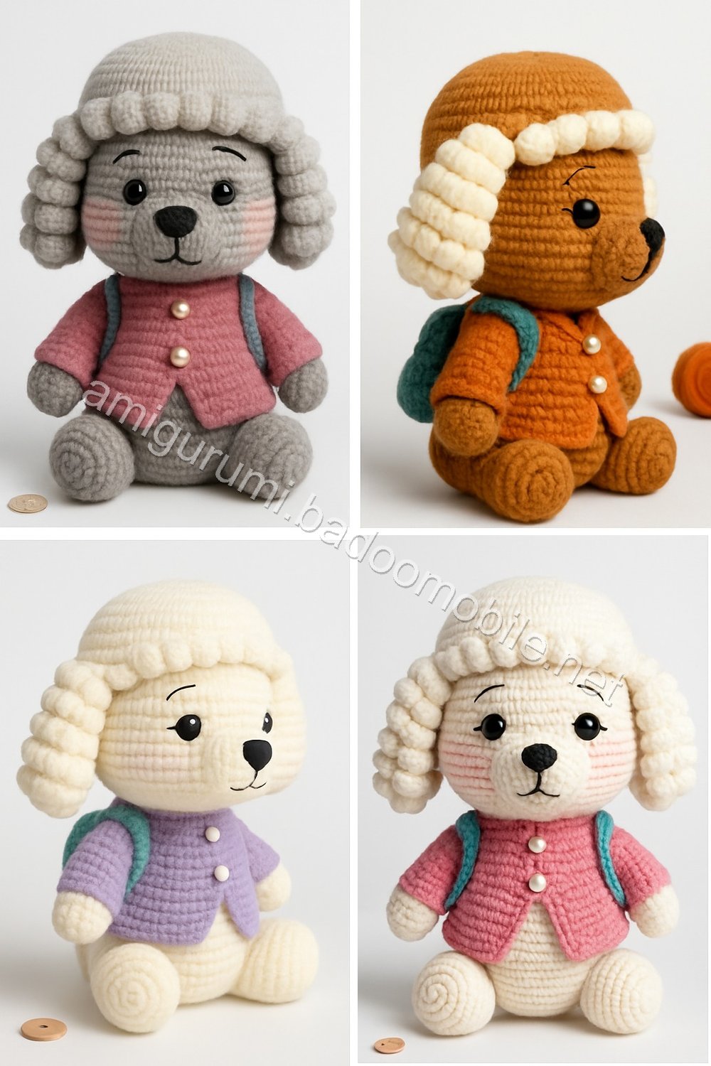 Amigurumi Poodle Free Pattern