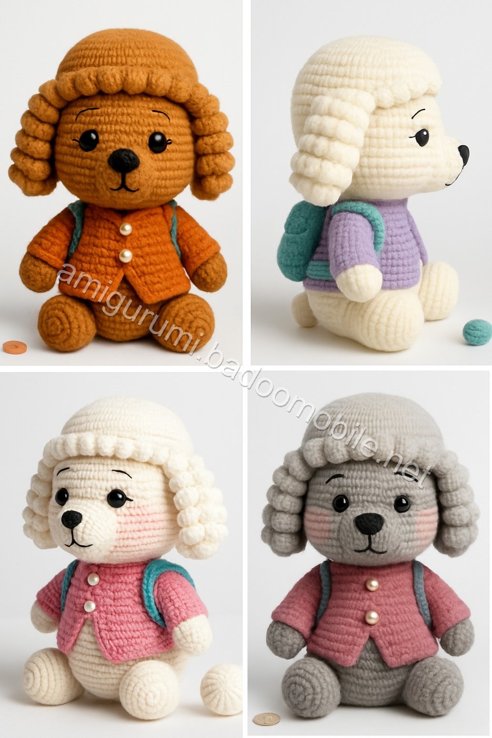 Amigurumi Poodle Free Pattern