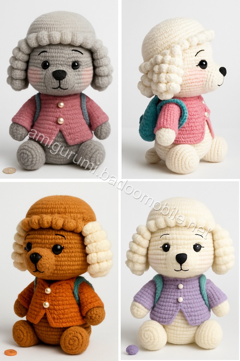 Amigurumi Poodle Free Pattern