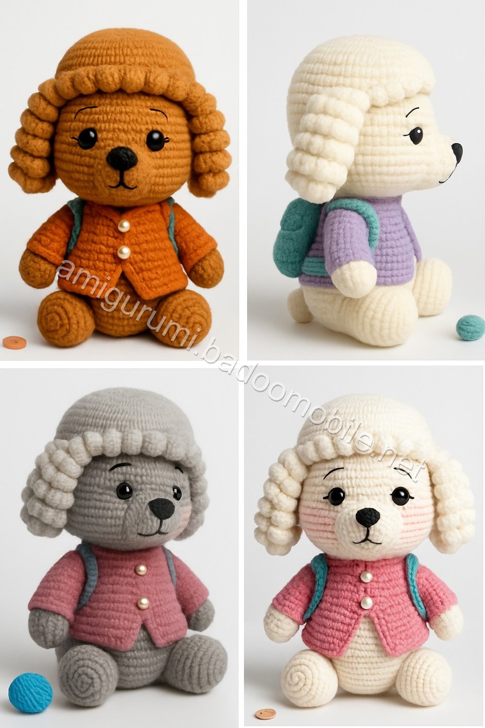 Amigurumi Poodle Free Pattern