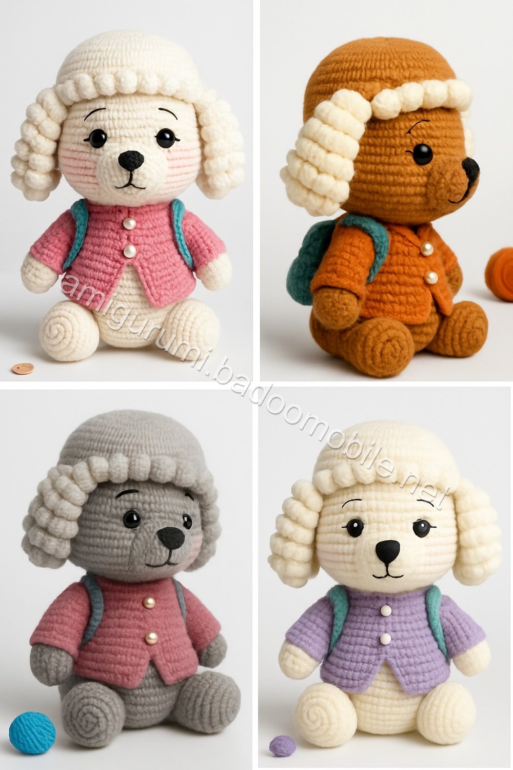 Amigurumi Poodle Free Pattern