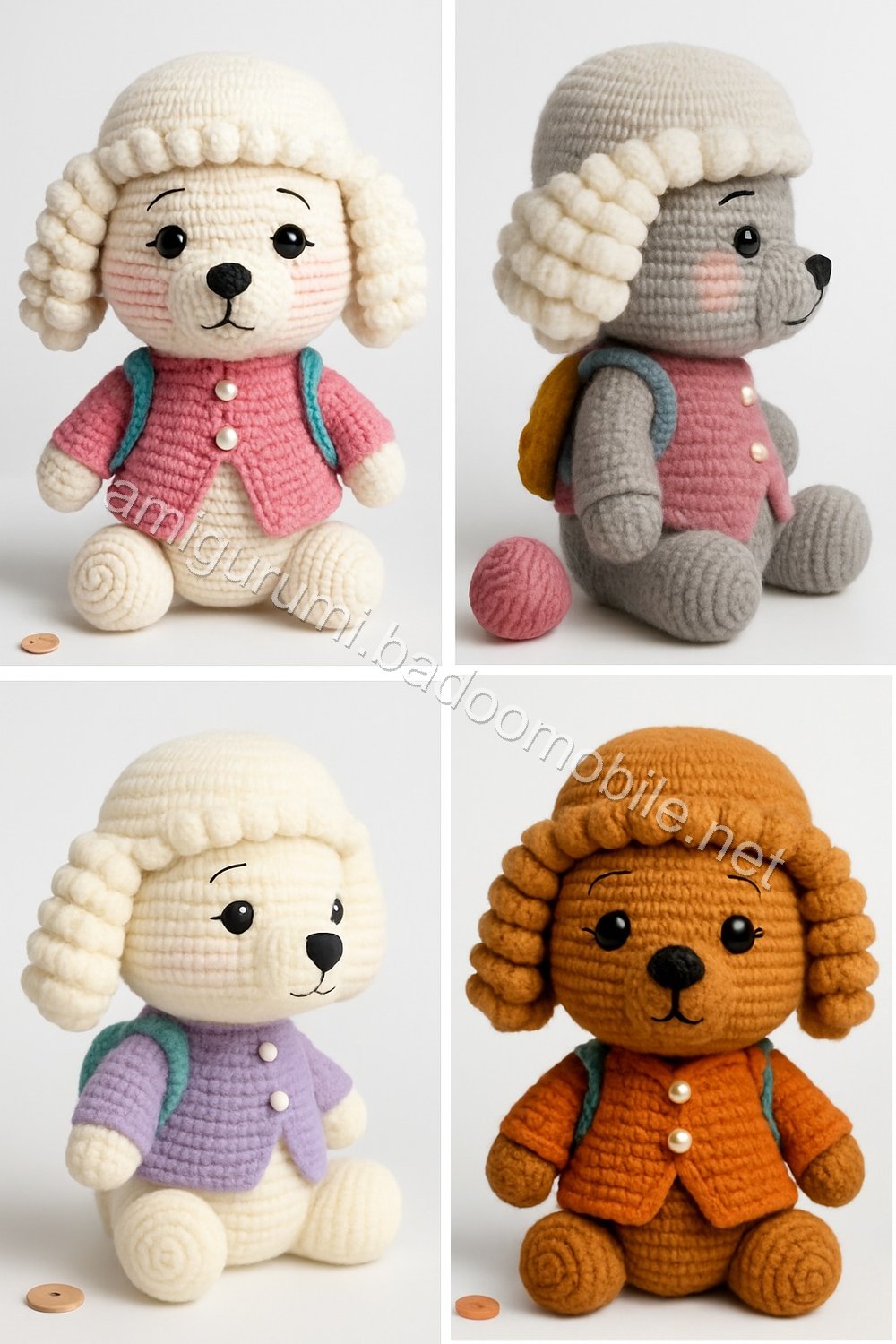 Amigurumi Poodle Free Pattern