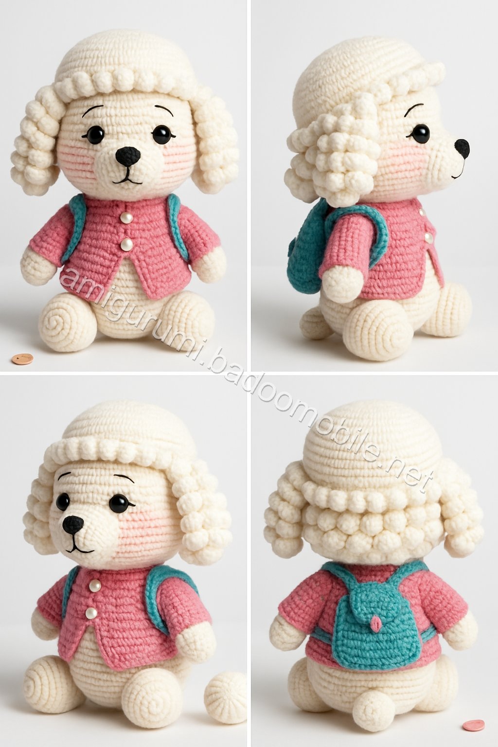 Amigurumi Poodle Free Pattern