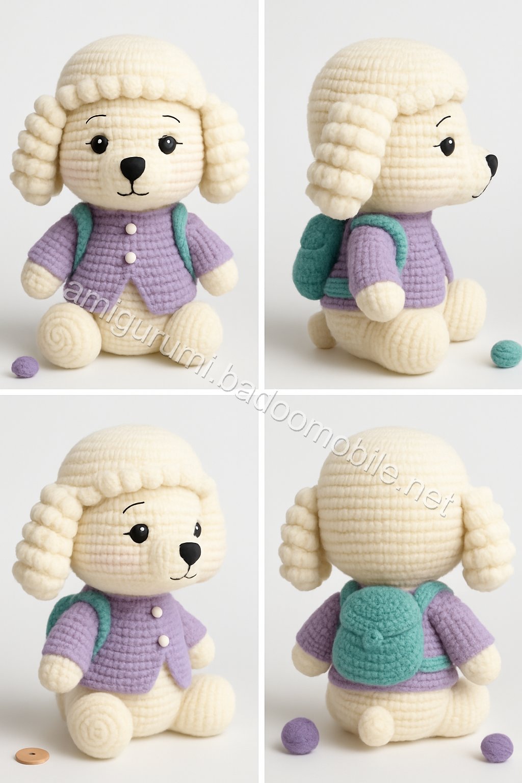 Amigurumi Poodle Free Pattern