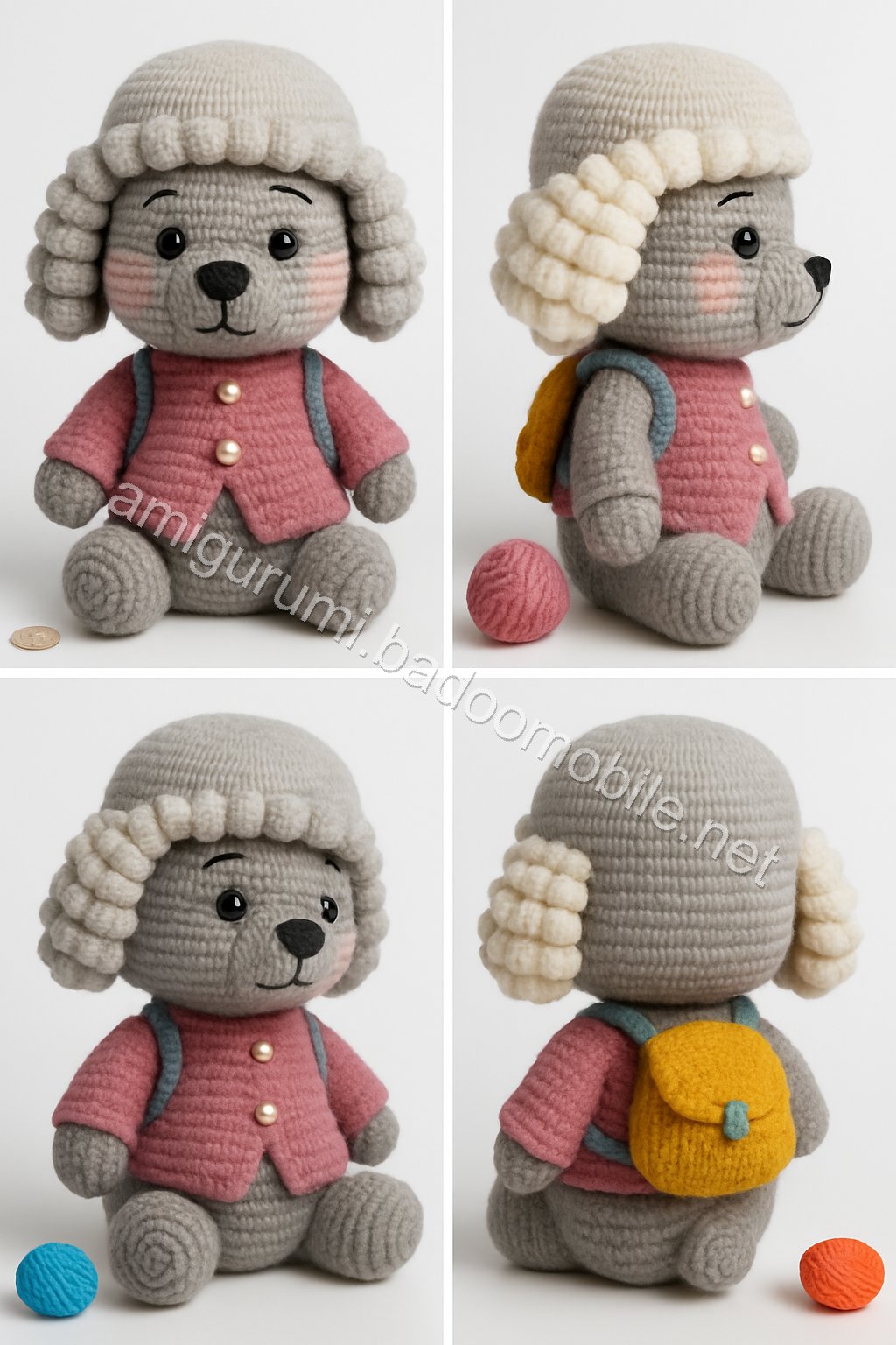 Amigurumi Poodle Free Pattern