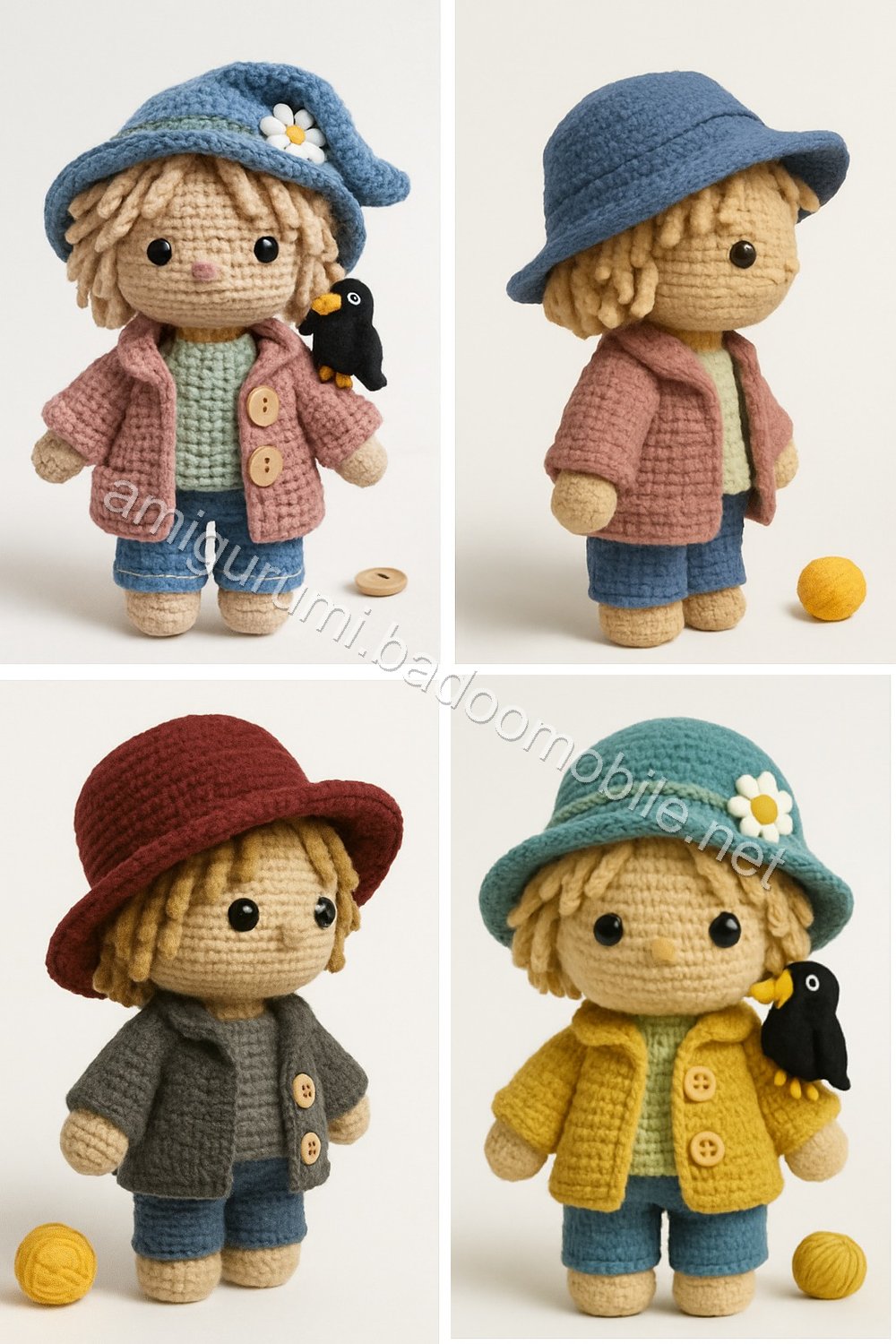 Amigurumi Scarecrow Free Pattern