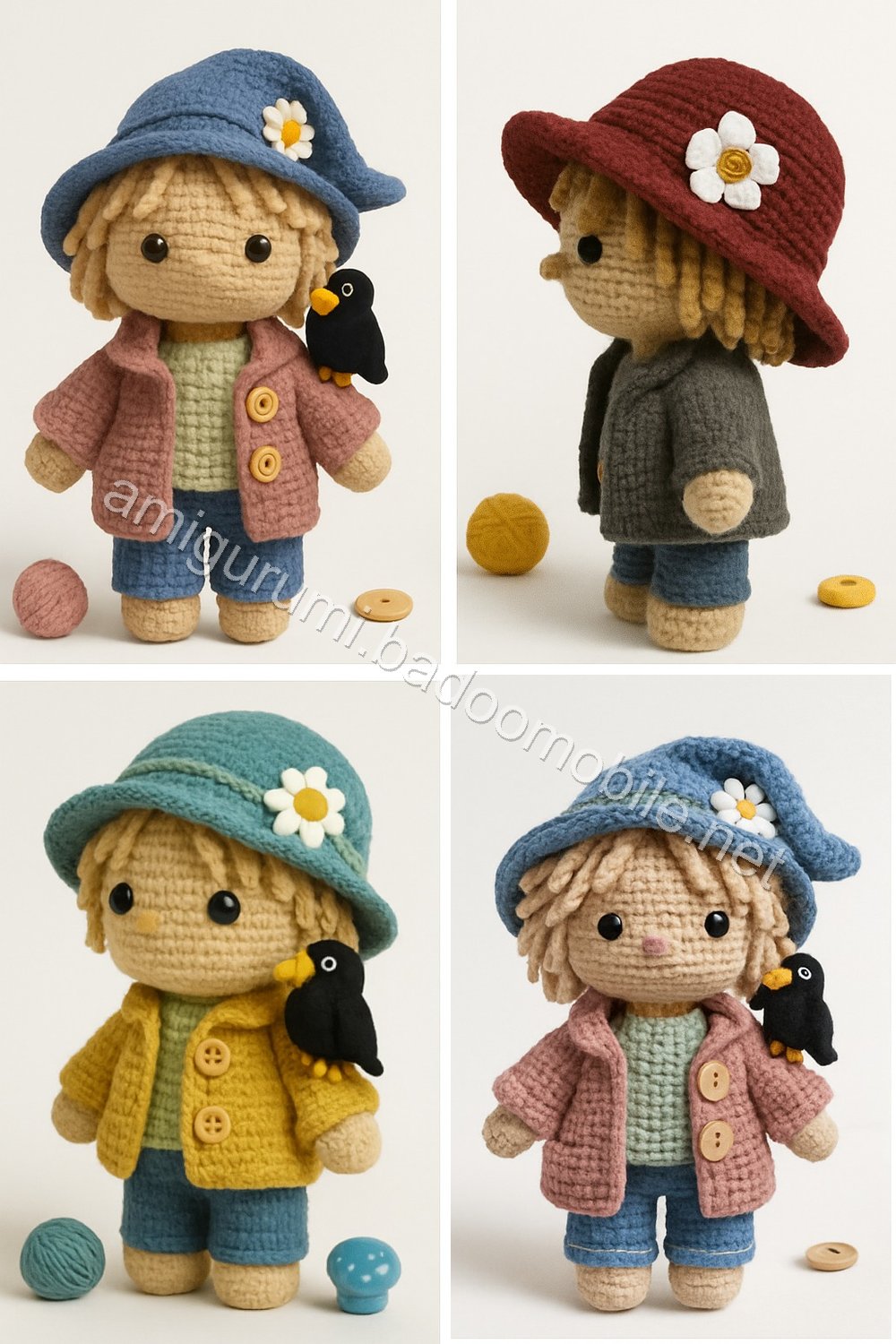 Amigurumi Scarecrow Free Pattern