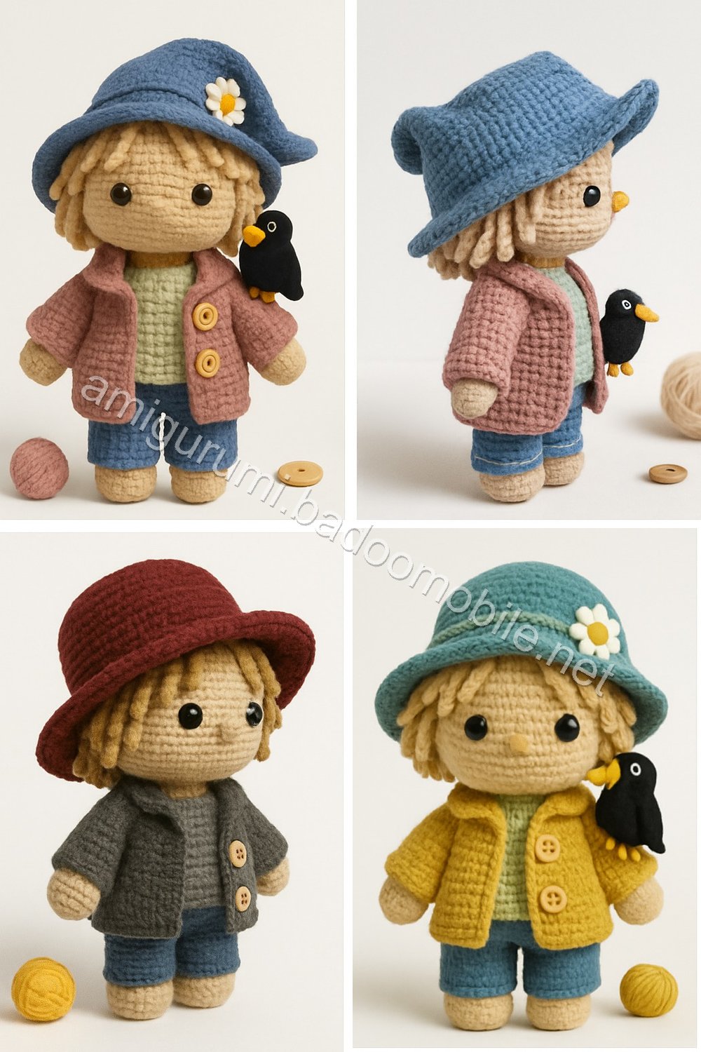 Amigurumi Scarecrow Free Pattern