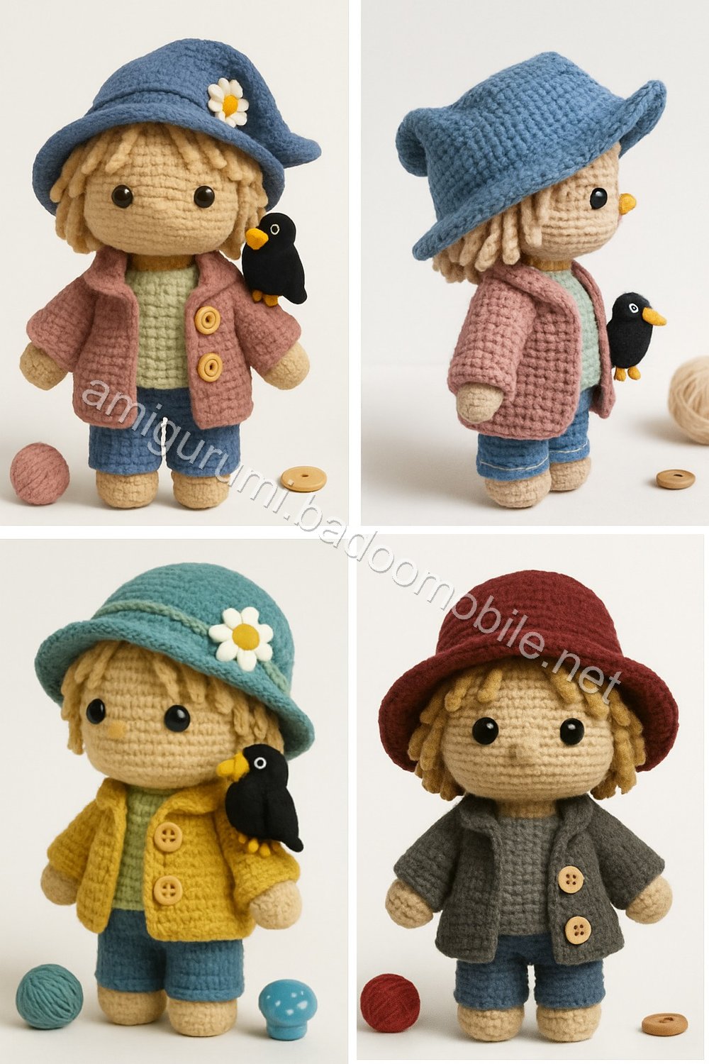 Amigurumi Scarecrow Free Pattern