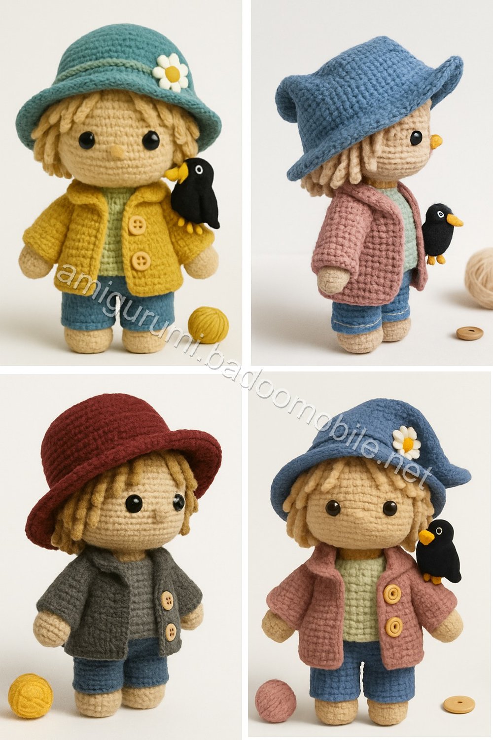 Amigurumi Scarecrow Free Pattern