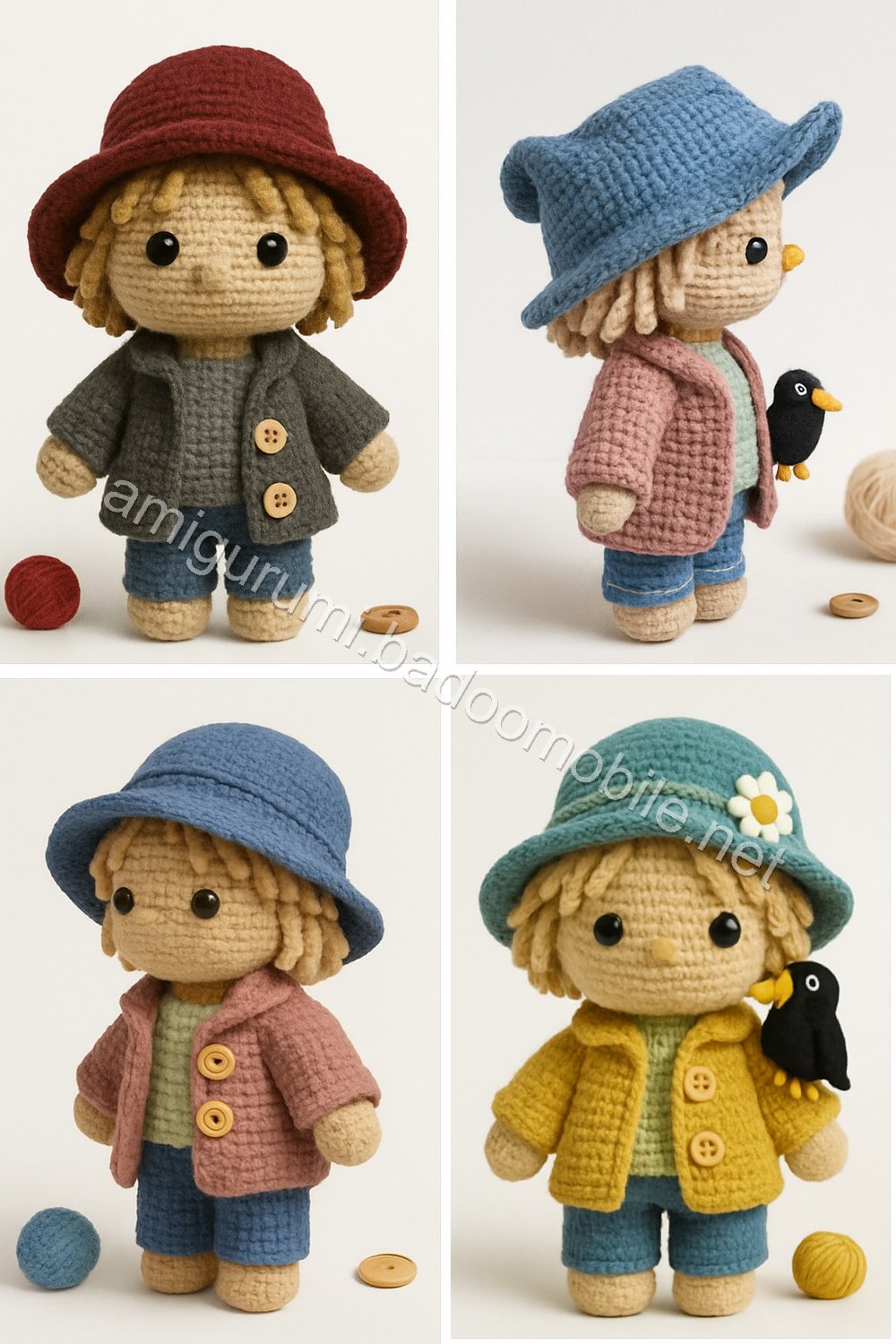 Amigurumi Scarecrow Free Pattern