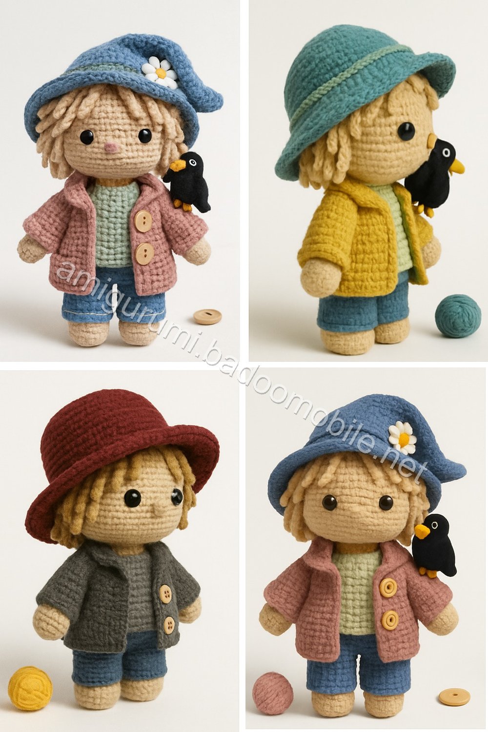 Amigurumi Scarecrow Free Pattern