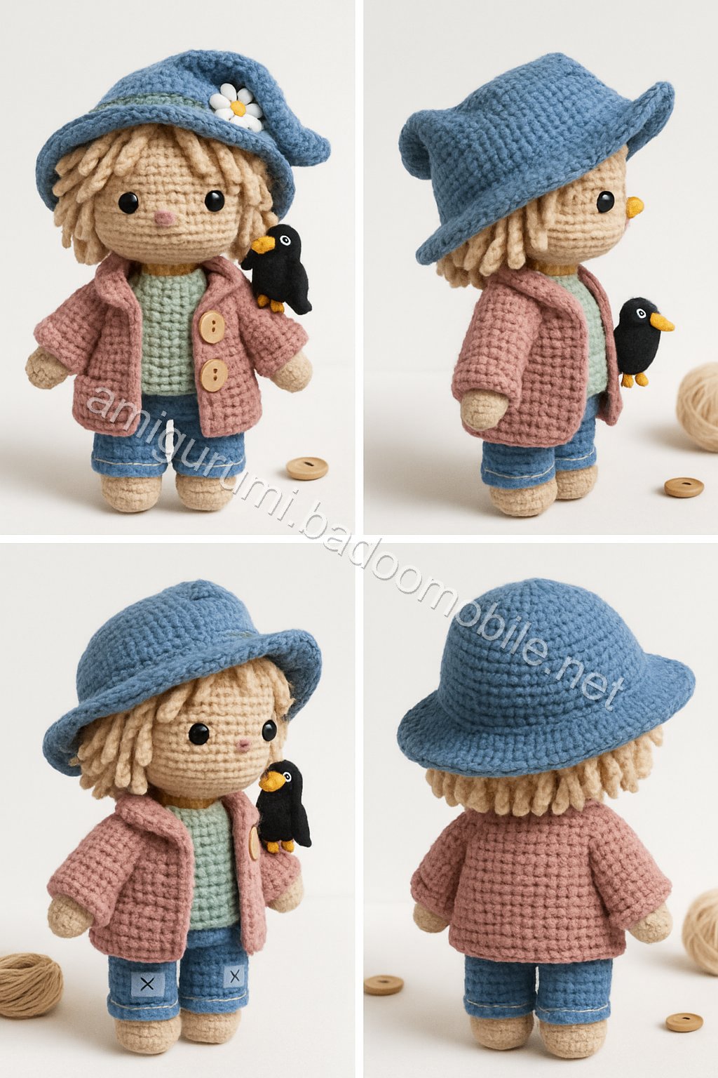 Amigurumi Scarecrow Free Pattern